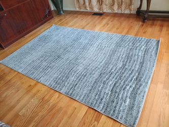Smoky Living Room 5' X 8' Area Carpet Rug