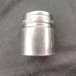 SNAP ON 1/2" Drive 6-Point SAE 1-1/8" Flank Drive® Shallow Socket

