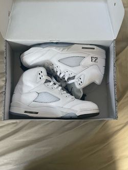 Jordan 5 “white metallic”
