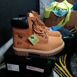 Timberland Work Steel Toe Boots 