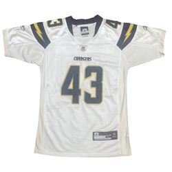 Very Clean Vintage Women’s Reebok NFL San Diego Chargers Football Darren Sproles Embroidered Jersey