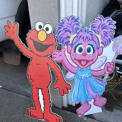 Elmo and Abby poster
