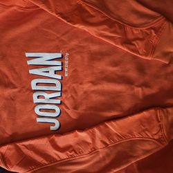 Jordan Orange Sweatshirt Size XXL