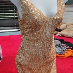 Medium Gold Dress