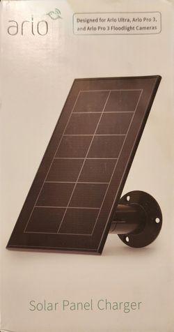 Arlo Solar Panel Charger- Used