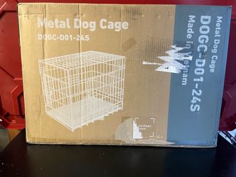 Dog Crate. New In Box Cage
