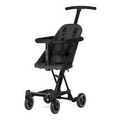 Dream On Me Coast Rider Travel Stroller, Lightweight & Compact Baby Stroller, Theme Park Approved, Book-Folding Design, Adjustable Handle, Soft-Ride W