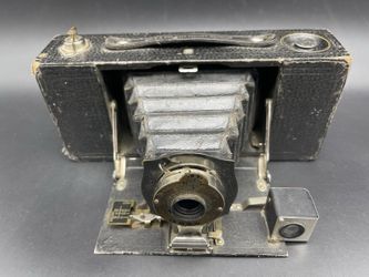 IBT Vintage 1908 Eastman Kodak # 8A Folding Pocket Automatic Brownie Camera