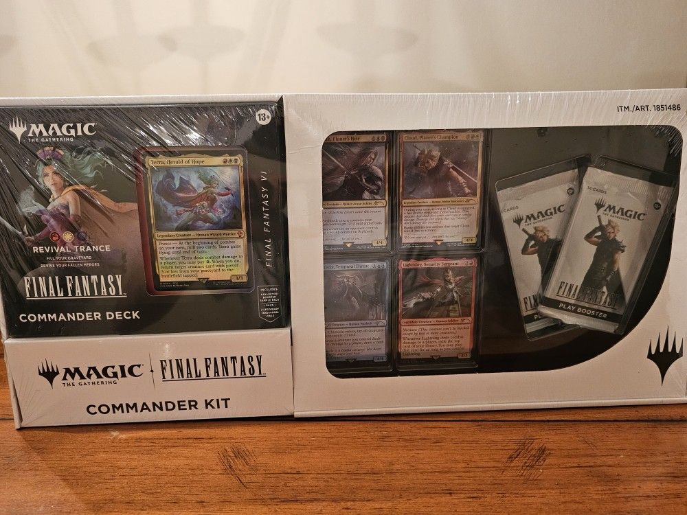 Sealed MTG Final Fantasy Commander Kit