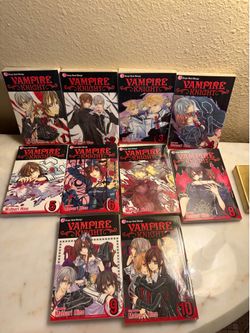 Vampire Knight Manga Set (Volumes 1-10)