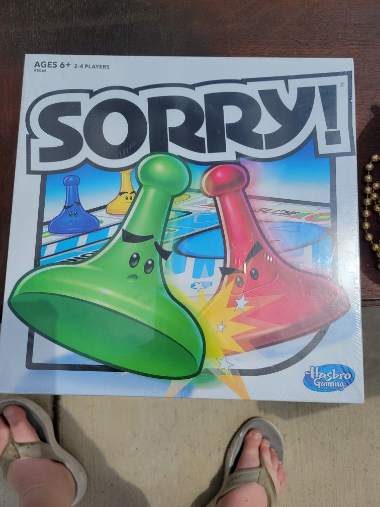 Brand New Never Opened Sorry Game