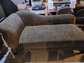 Leopard Chaise Lounge With Pillows for SALE! 