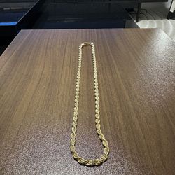 14k Gold Rope Chain 
