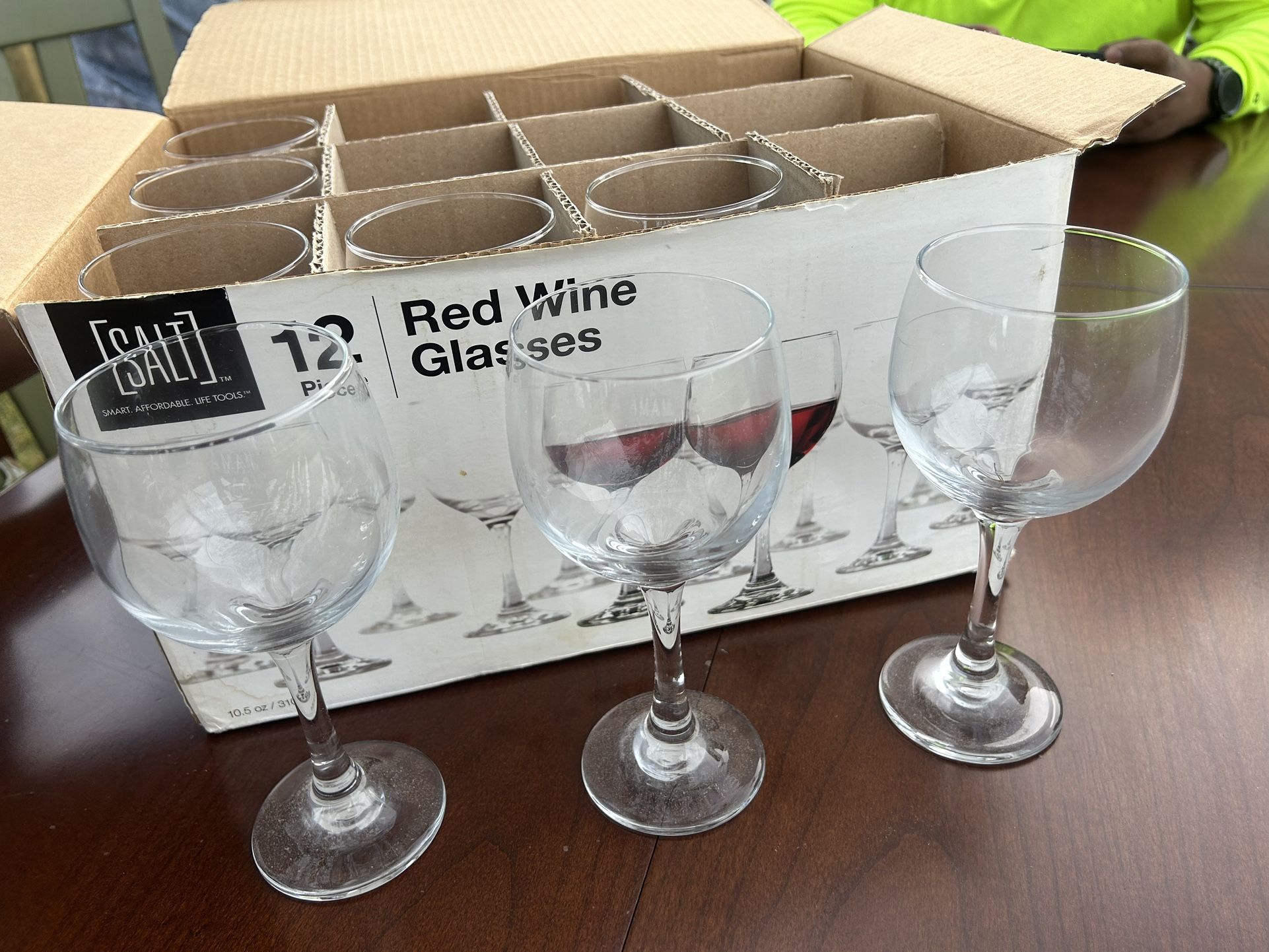 8 Piece Red Wine Glasses