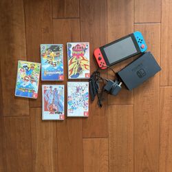 Nintendo Switch (Gen 1) & games