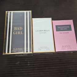 3 Women's Perfume Lot 100 ml