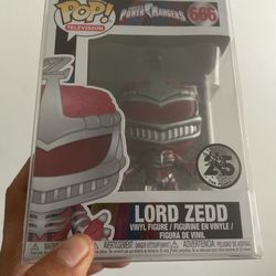 Power ranger  Lord Zedd Funko Pop 666