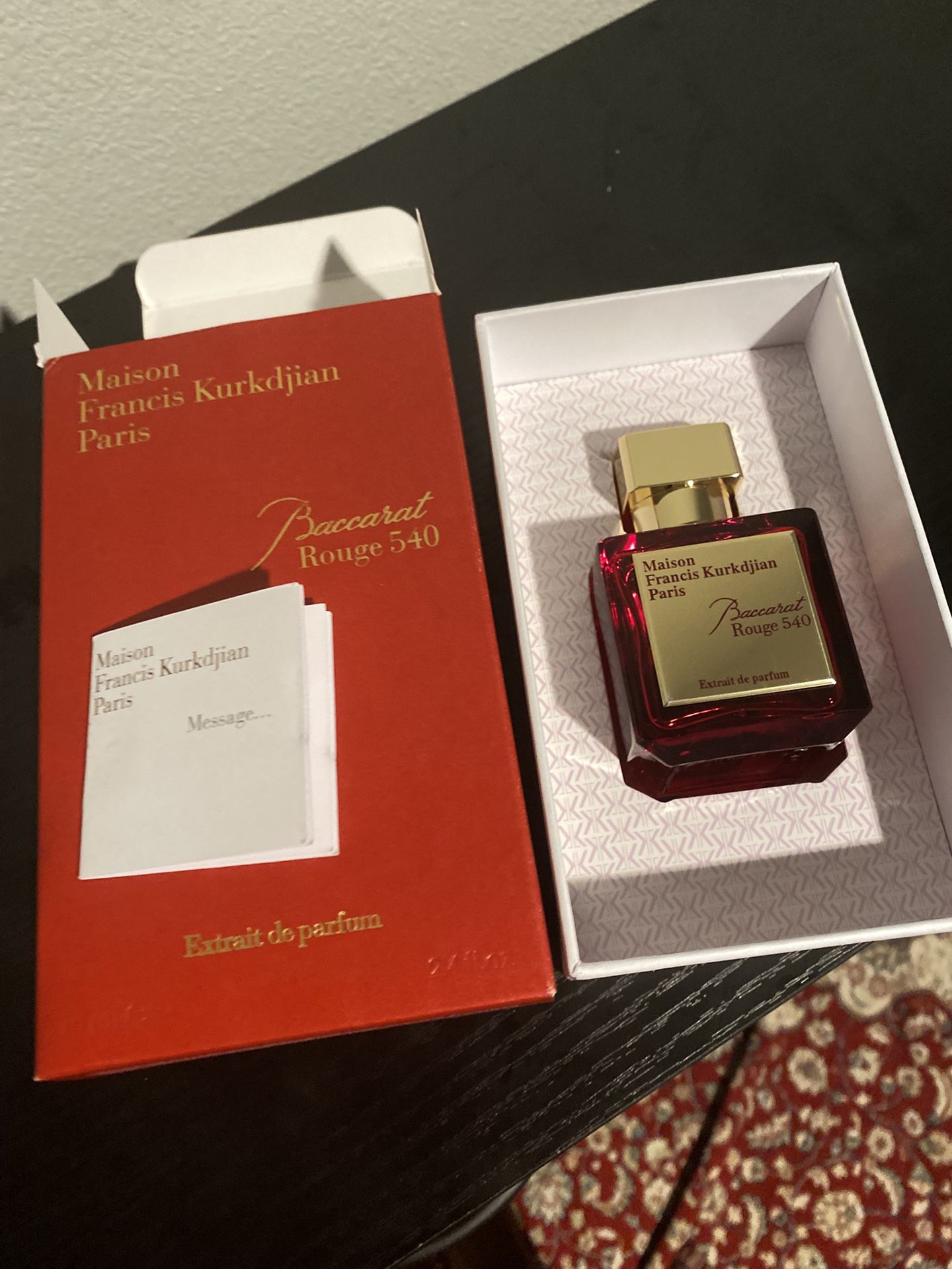 Maison Francis Kurkdjian Baccarat Rouge 540 Extrait De Parfum 2.2 Ounces