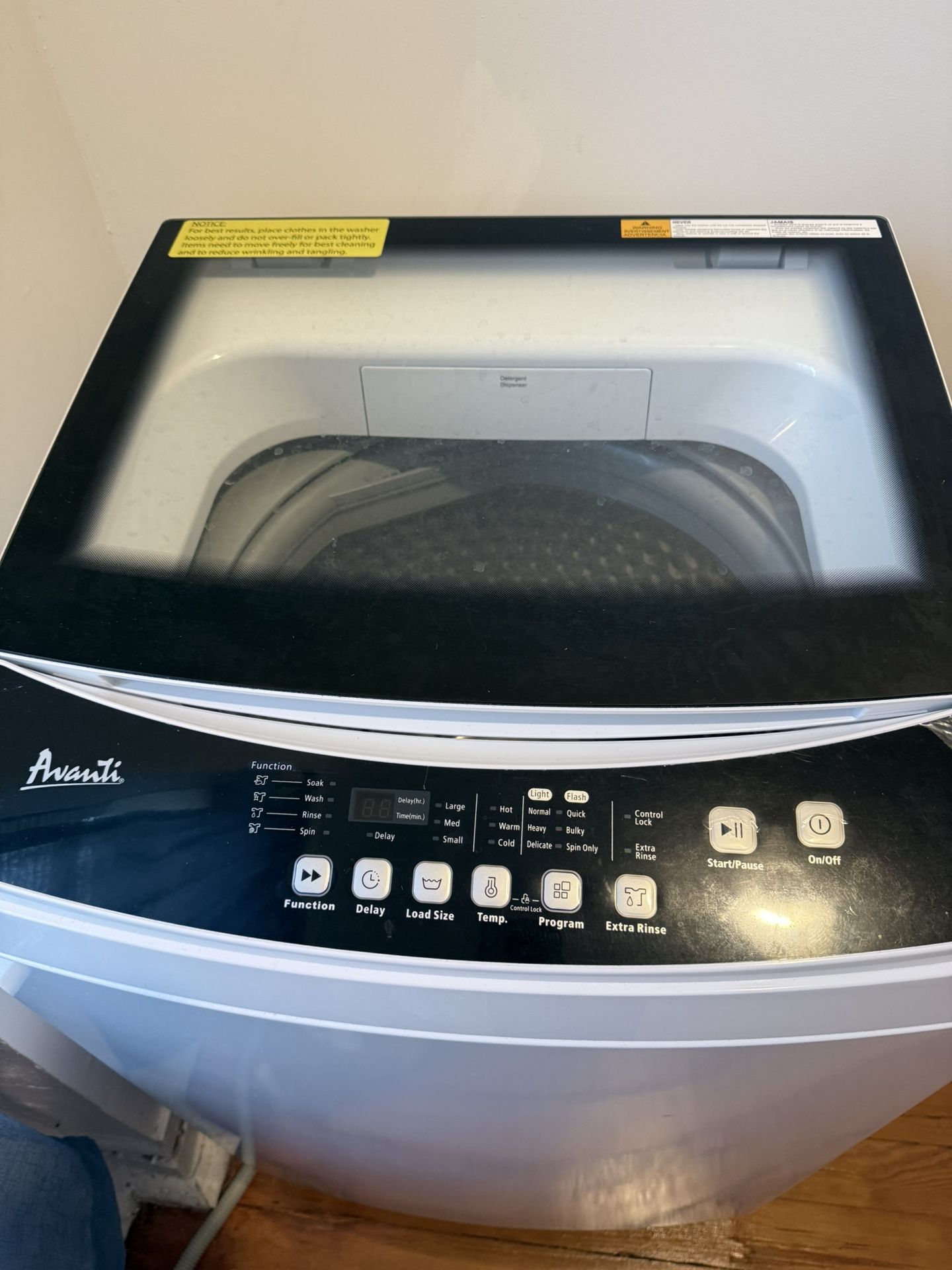 Avanti STW30DOW Portable Machine 3.0 Cu. Ft. 