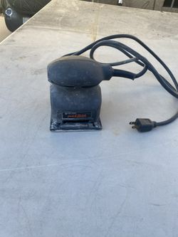 Black and Decker orbital sander. Used works well,
