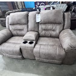 Reclining loveseat! $10.00 Down No Credit Needed Financing 