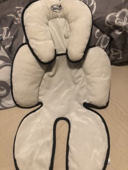 Infant car seat head and neck support