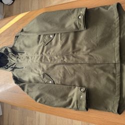 Ben Sherman Olive Parka Coat