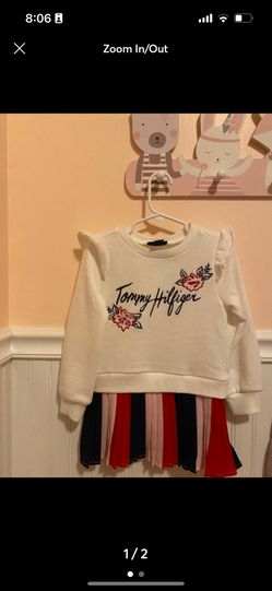 Tommy Hilfiger Toddler Girl Sweater Shirt 3T Brand New 