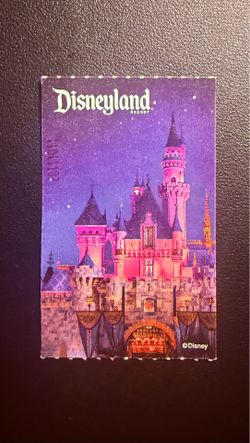 1 Disney ticket - no blackout dates