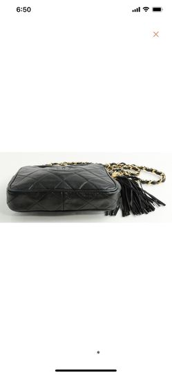 Chanel Vintage Diamond CC Tassel Waist Bag Quilted Lambskin Small for Sale  in Las Vegas, NV - OfferUp