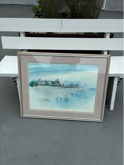 Hotel Del Coronado, painting