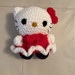 Hello Kitty Crochet Plush