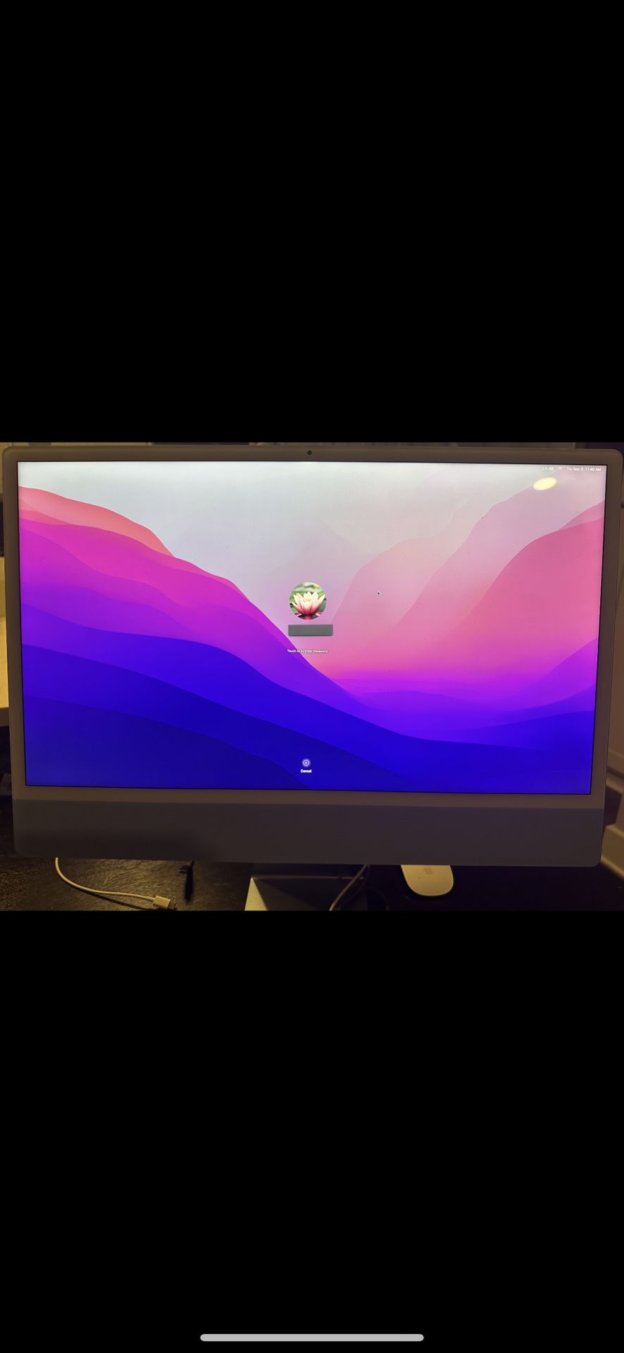 24-inch Blue iMac with 4.5K Retina display