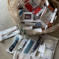 Bag Of Apple Watch Bands ,screan Protectors 