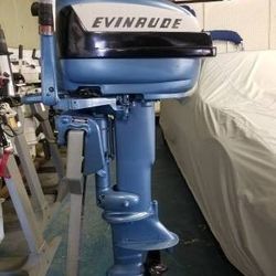 1956 EVINRUDE 15HP OUTBOARD MOTOR 