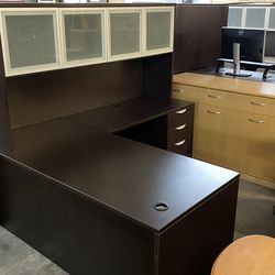 L shaped desk