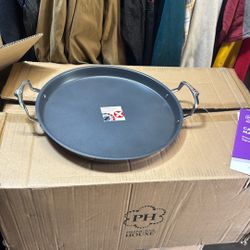 Comal Redondo De 13 Pulgadas Princess House Nuevo En Caja Precio 130