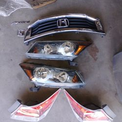2008 -2012 Honda Accord Lights And Grill