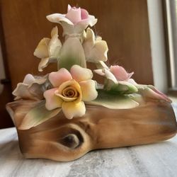 Capadamonda Flowers Porcelain 