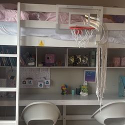 Twin Loft Bed With Desk