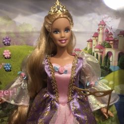 2001 Vintage Barbie Rapunzel Doll