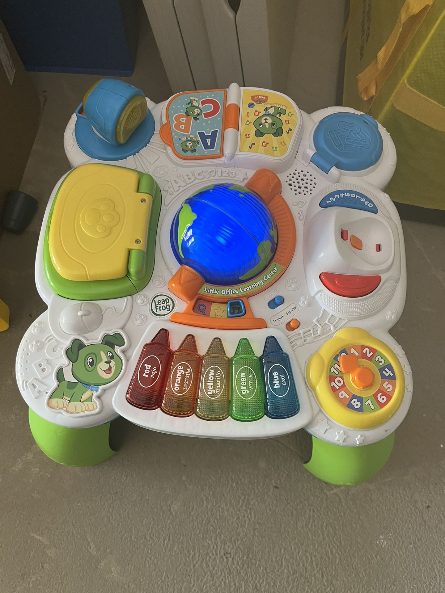 Leap Frog Activity Table