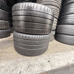 305/30/20 Michelin Pilot Sport 4s 90%+ Tread (2)