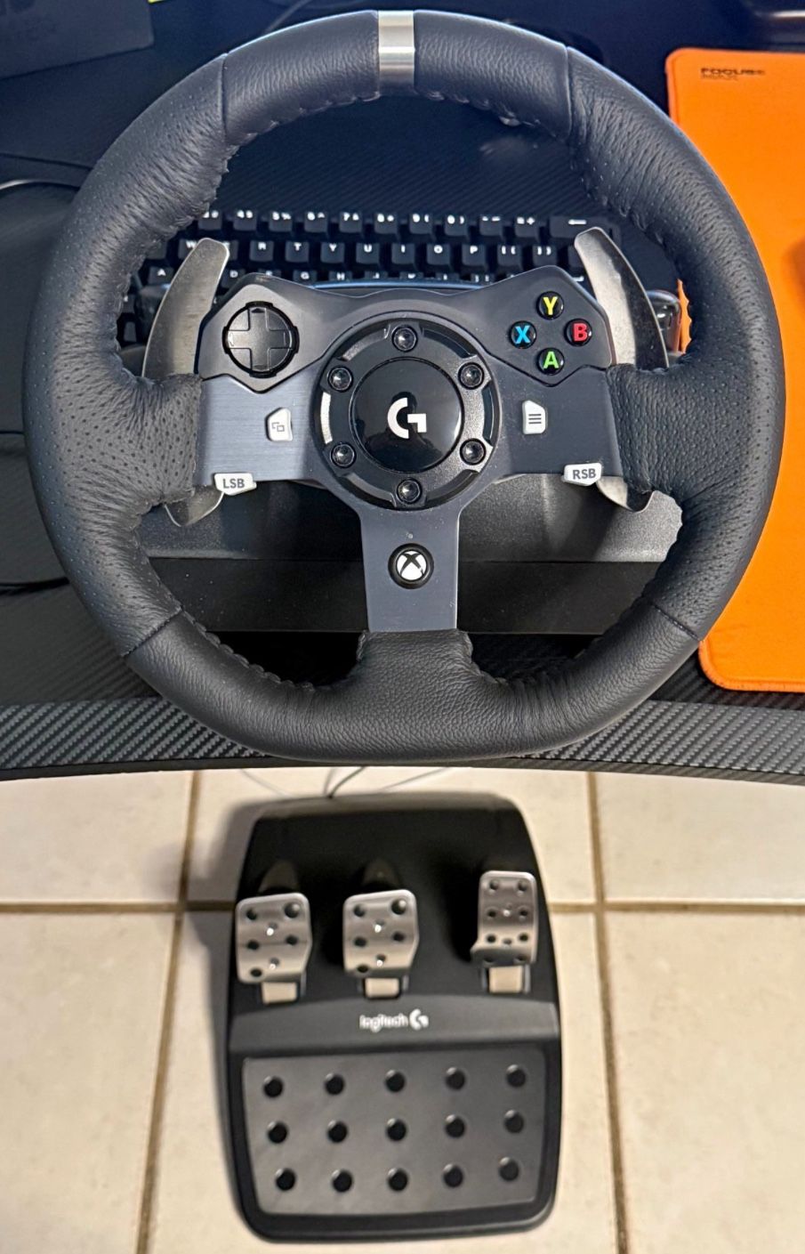 Logitech g920 steering wheel
