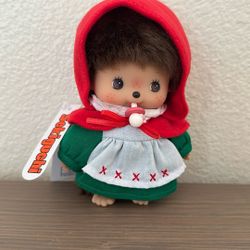 MONCHHICHI BEBICHHICHI LITTLE RED RIDING HOOD PLUSH