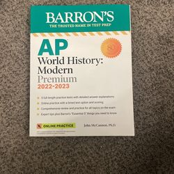 Ap World History Test Prep Book