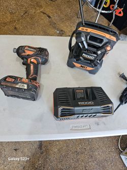 Ridgid 18v tools