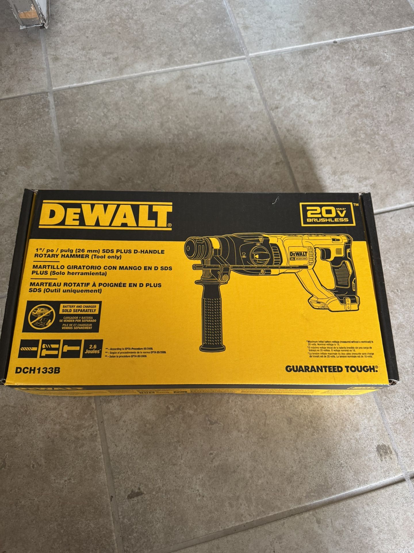 Dewalt dch133B Brand New