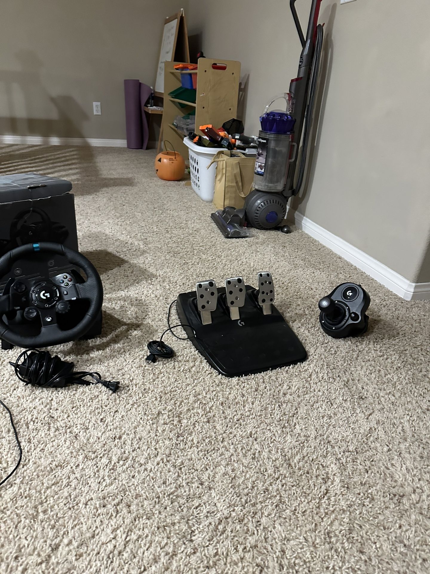 Logitech racing wheel