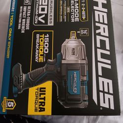 Ultra Impact Wrench With Battery And Charger New